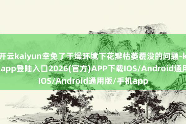 开云kaiyun幸免了干燥环境下花瓣枯萎覆没的问题-kai云体育网页app登陆入口2026(官方)APP下载IOS/Android通用版/手机app