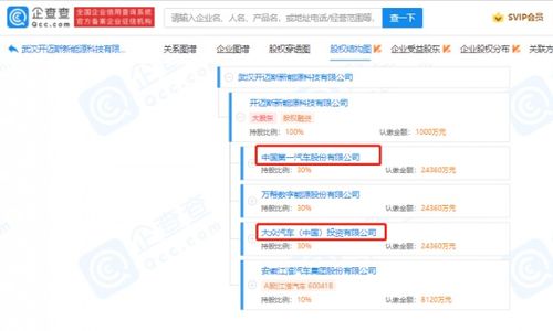 江淮携手大众成立新能源科技公司，加码数据处理与存储服务布局